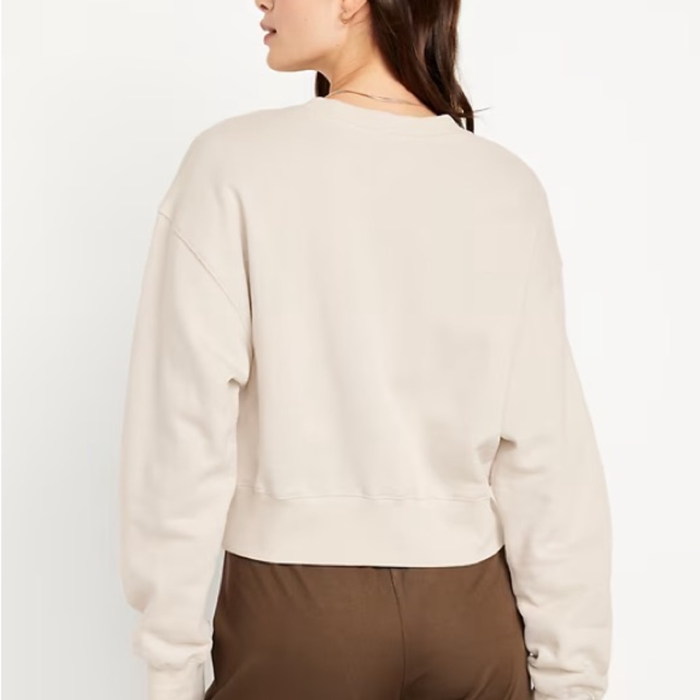 Old Navy SoComfy Drop-Shoulder Crew-Neck Sweatshirt
